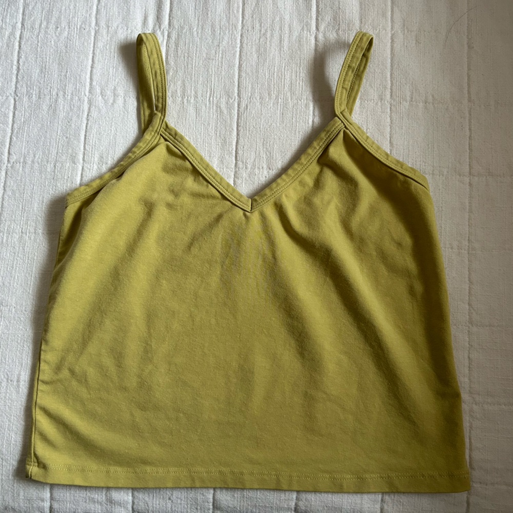 Jungmaven green spaghetti tank size large